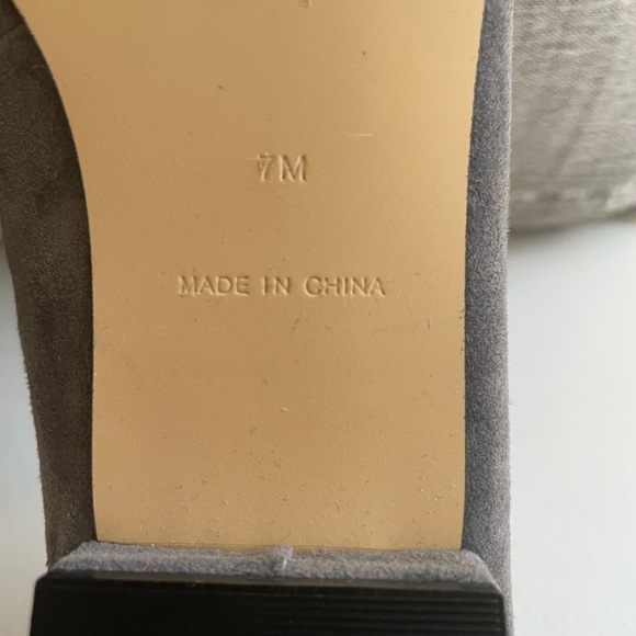 Talbots Suede Flats Grey - Picture 6 of 7